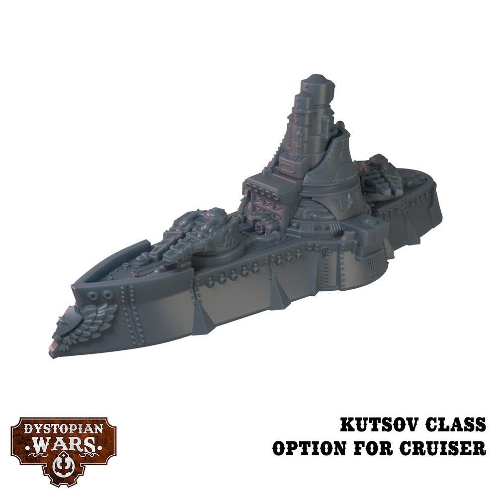 Dystopian Wars: Rikhter Battlefleet Set
