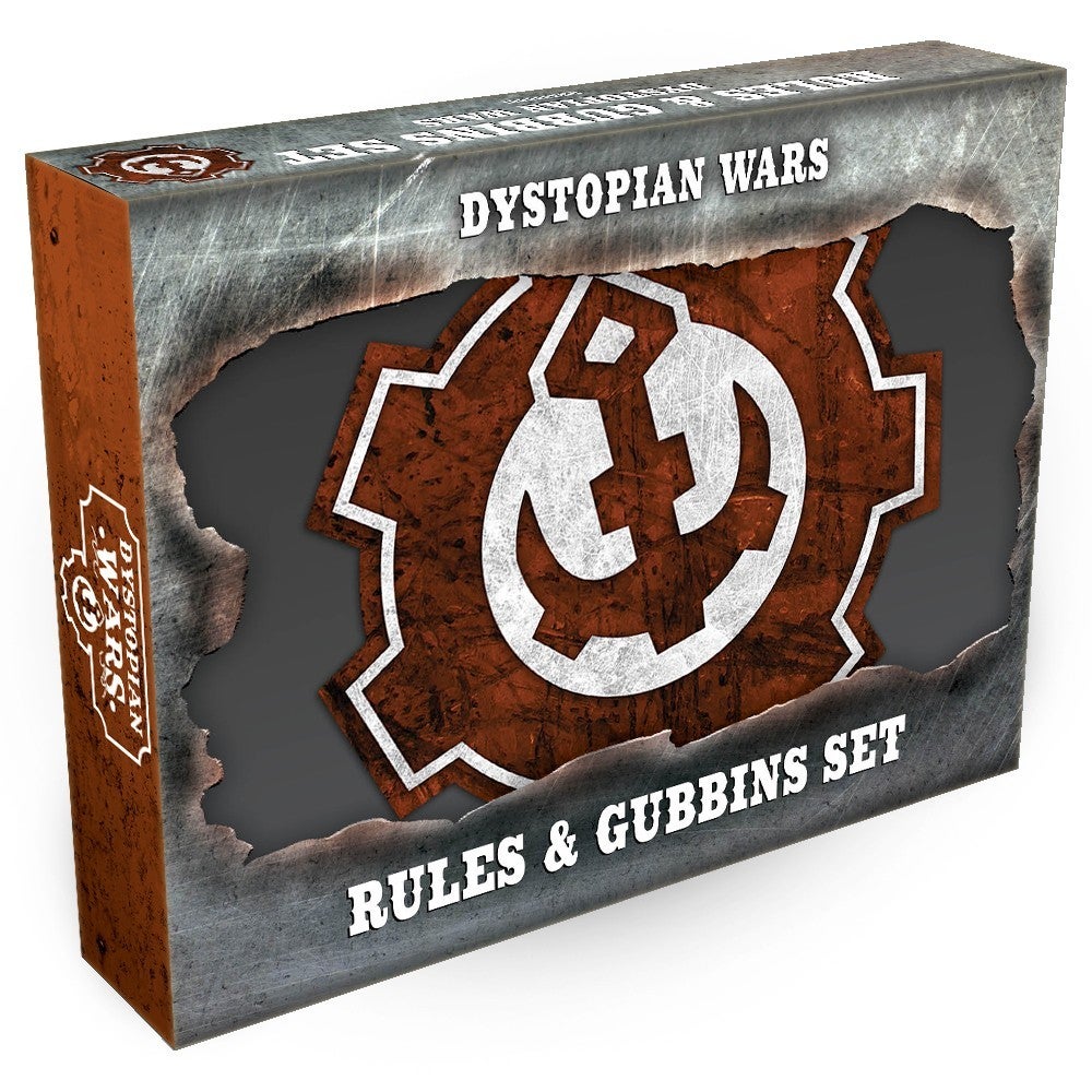 Dystopian Wars: Dystopian Wars Rules & Gubbins Set - English