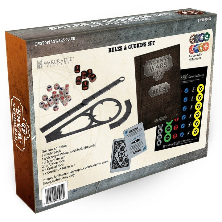 Dystopian Wars: Dystopian Wars Rules & Gubbins Set - English