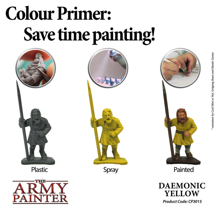 Colour Primers - Daemonic Yellow (The Army Painter) (CP3015)