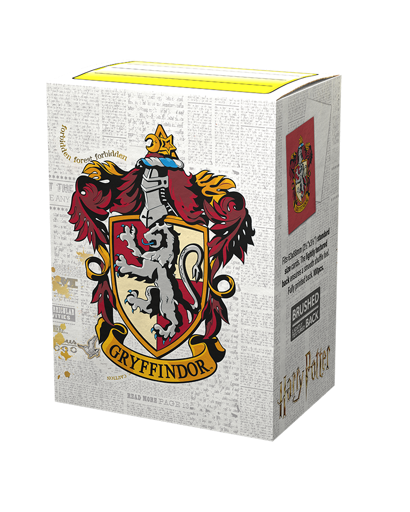 Dragon Shield Matte Art Sleeves - Gryffindor - Standard Size (AT-16025)
