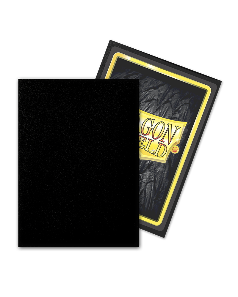 Dragon Shield Outer Sleeves - Black Matte (AT-13003)