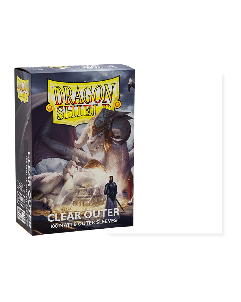 Dragon Shield Outer Sleeves - Clear Matte (AT-13002)