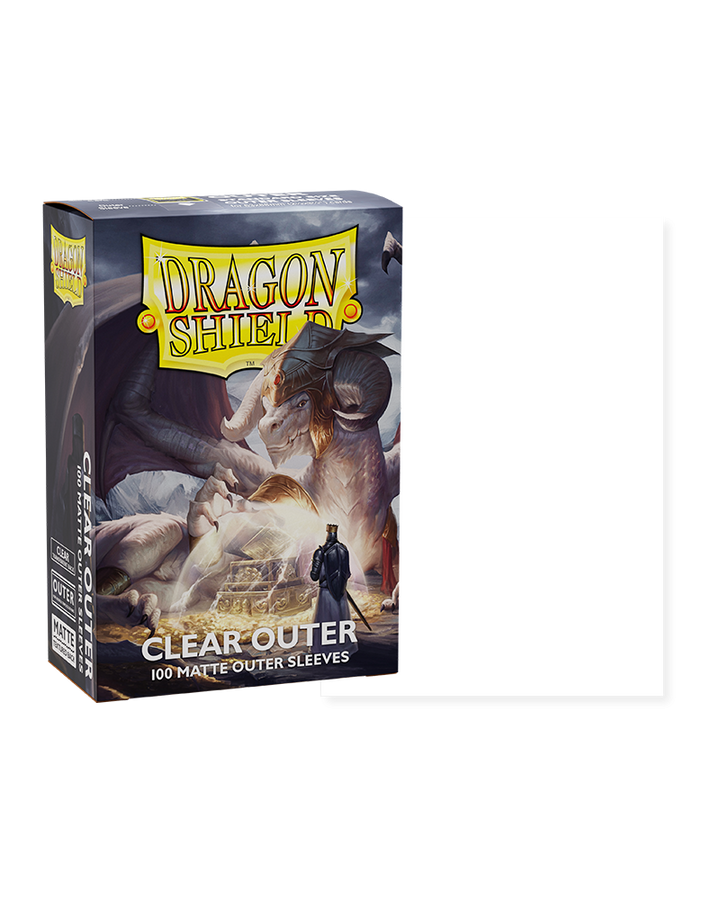 Dragon Shield Outer Sleeves - Clear Matte (AT-13002)