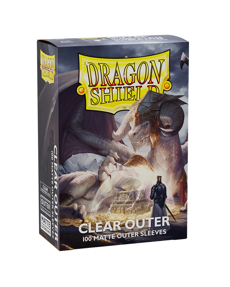 Dragon Shield Outer Sleeves - Clear Matte (AT-13002)