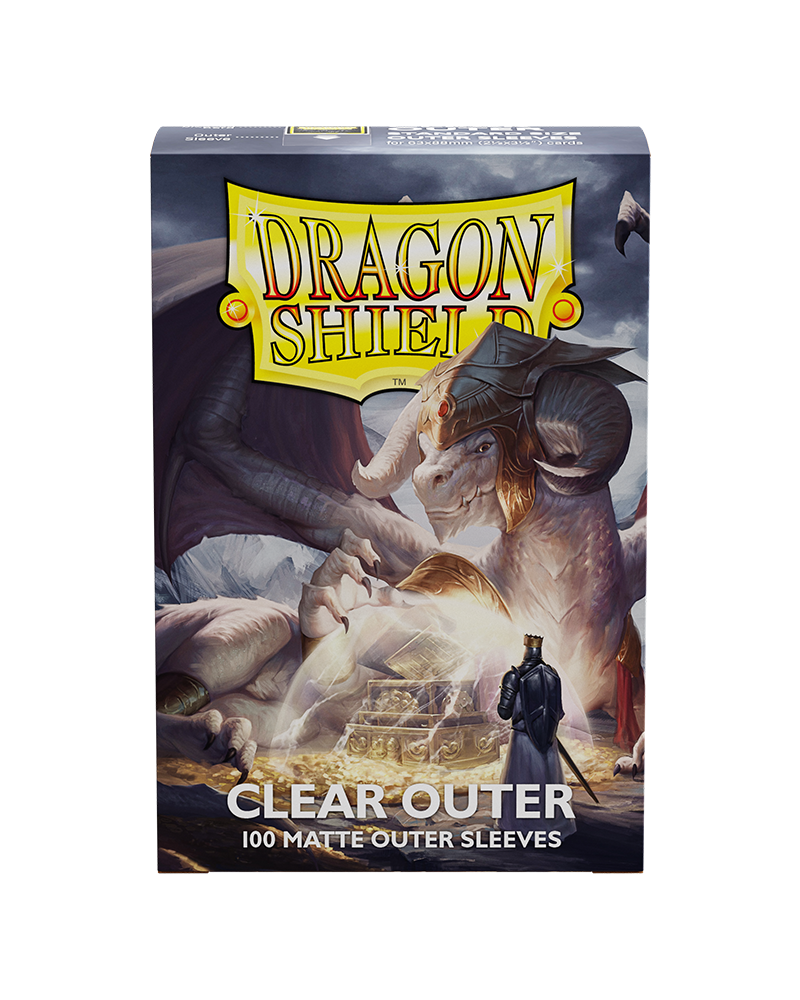 Dragon Shield Outer Sleeves - Clear Matte (AT-13002)