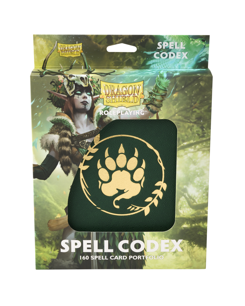 Dragon Shield Spell Codex - Forest Green (AT-50016)