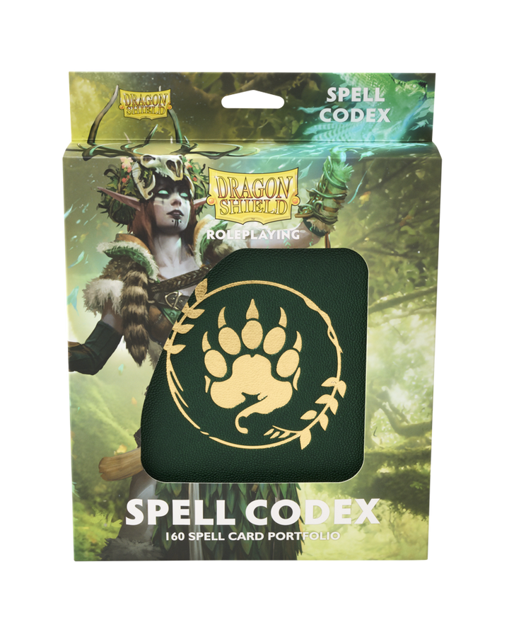 Dragon Shield Spell Codex - Forest Green (AT-50016)