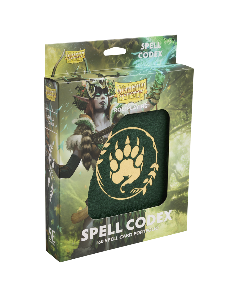 Dragon Shield Spell Codex - Forest Green (AT-50016)