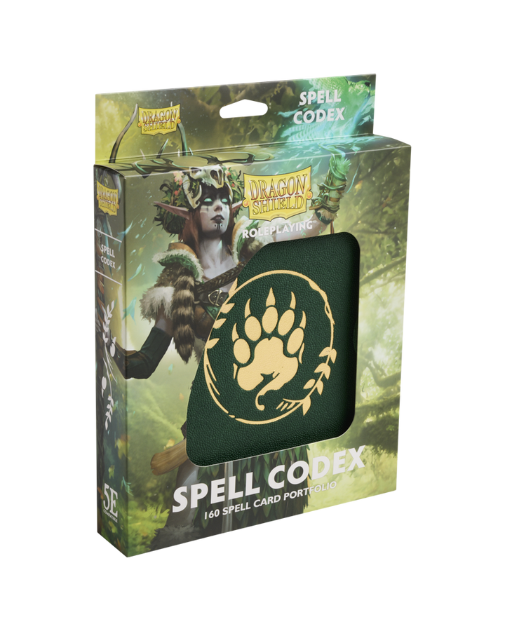 Dragon Shield Spell Codex - Forest Green (AT-50016)