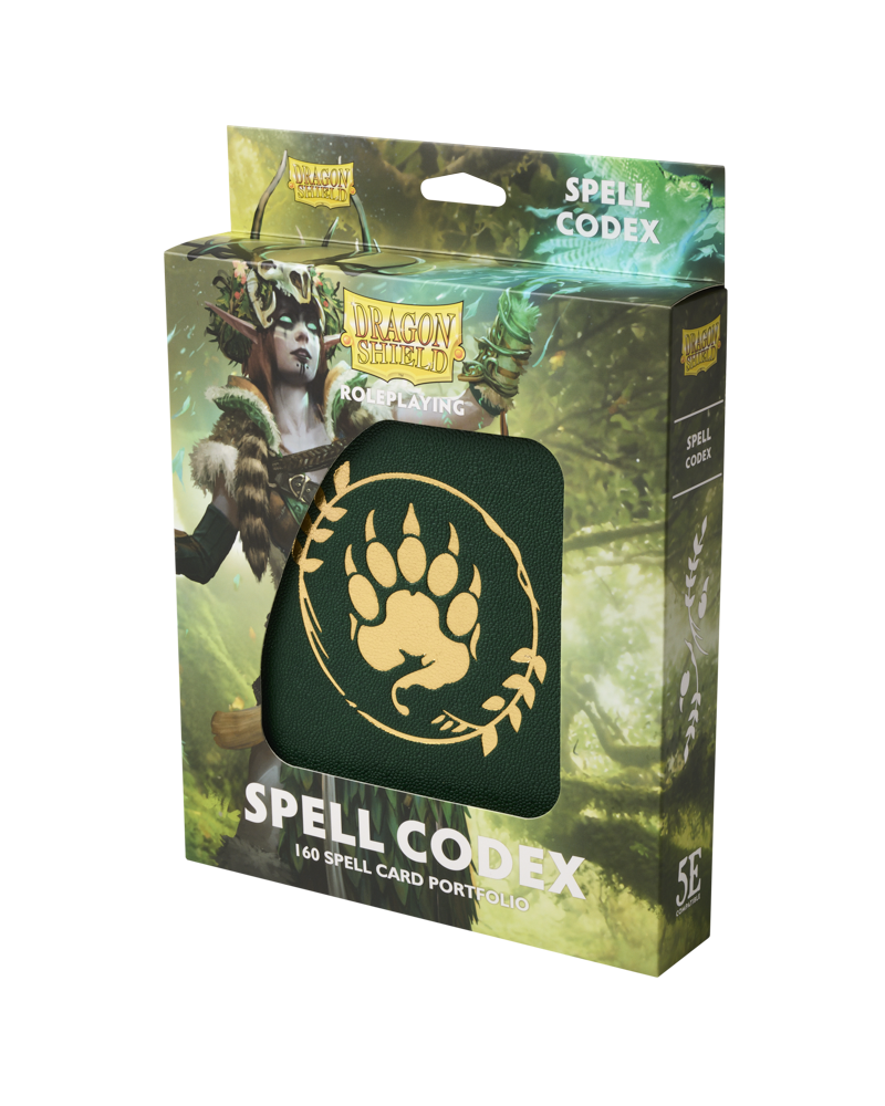 Dragon Shield Spell Codex - Forest Green (AT-50016)