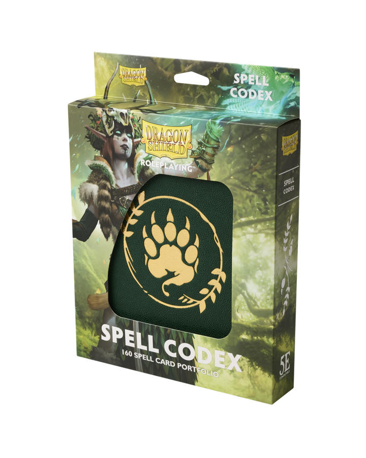 Dragon Shield Spell Codex - Forest Green (AT-50016)
