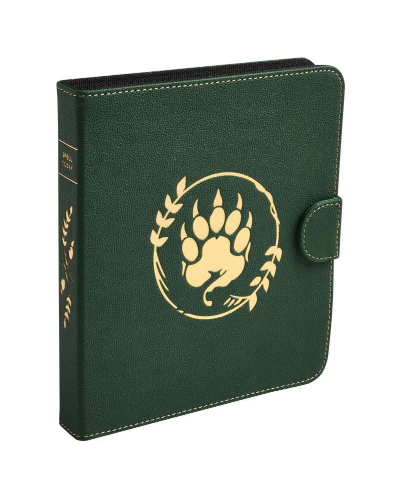 Dragon Shield Spell Codex - Forest Green (AT-50016)