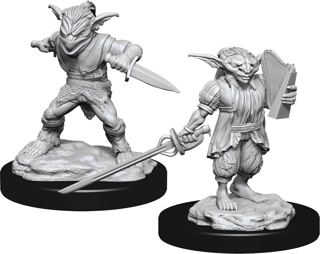 Dungeons & Dragons - Nolzur's Marvelous Miniatures: Goblin Rogue Male & Goblin Bard Female