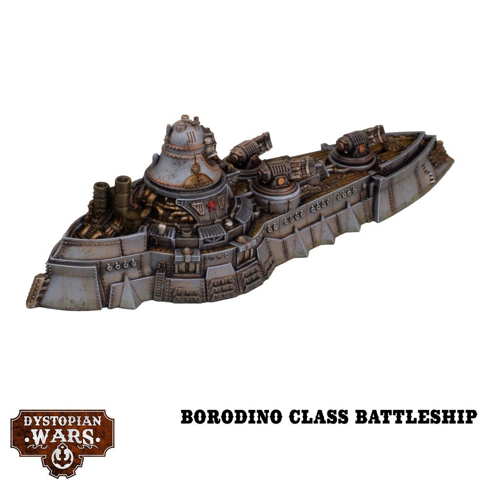 Dystopian Wars: Borodino Battlefleet Set