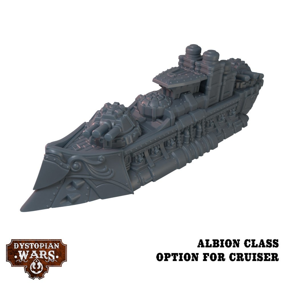 Dystopian Wars: Britannia Battlefleet Set