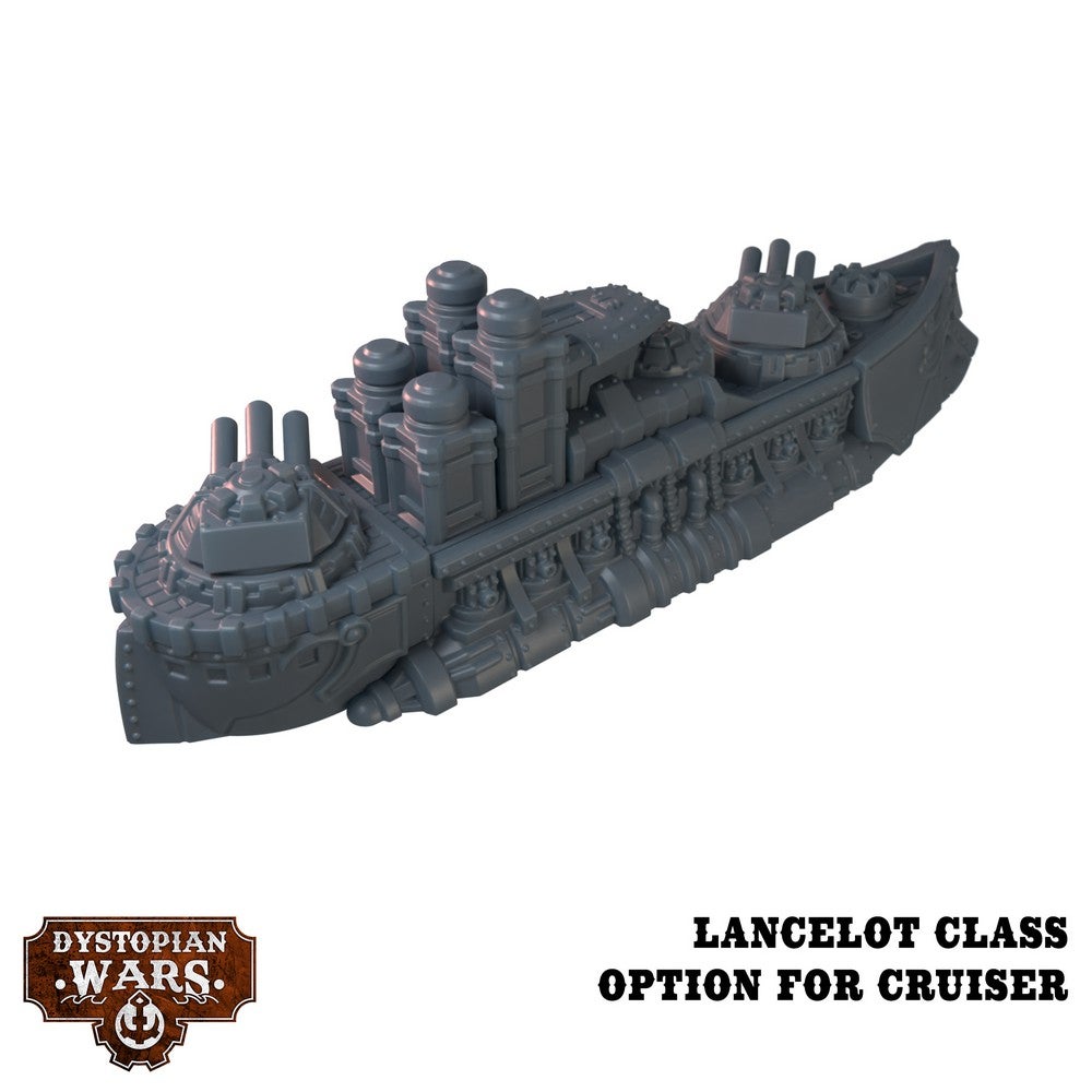 Dystopian Wars: Britannia Battlefleet Set
