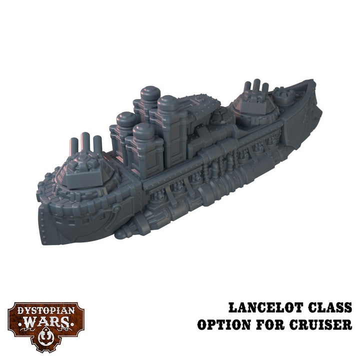 Dystopian Wars: Britannia Battlefleet Set