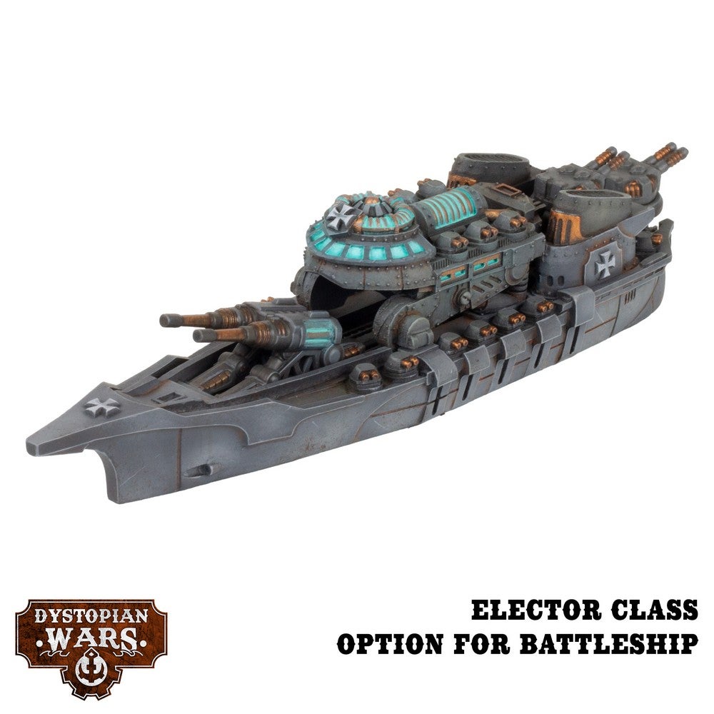 Dystopian Wars: Elector Battlefleet Set