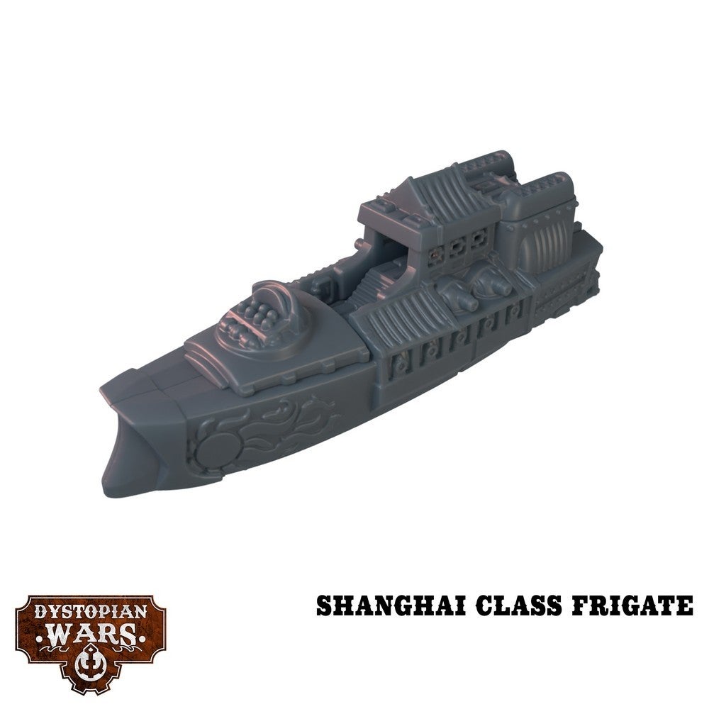 Dystopian Wars: Ning Jing Battlefleet Set