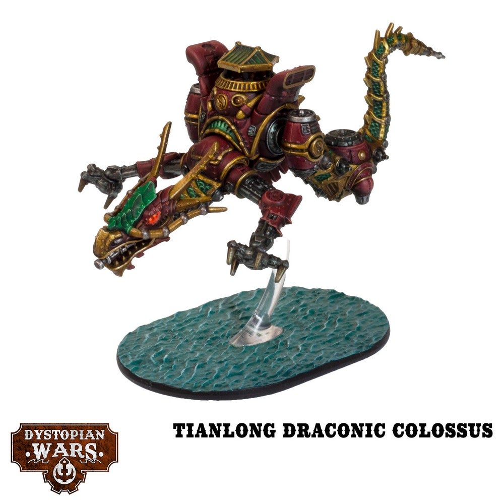 Dystopian Wars: Tianlong Battlefleet Set