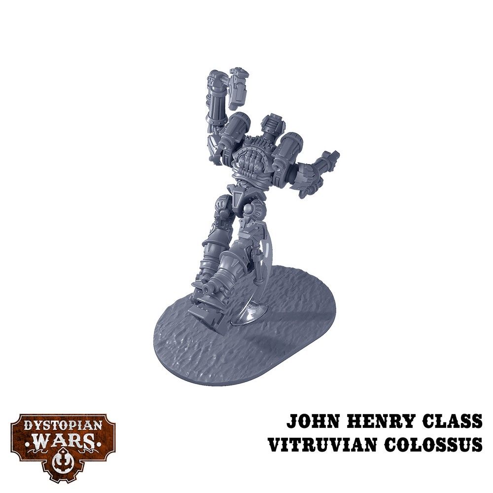 Dystopian Wars: Union Vanguard Squadrons