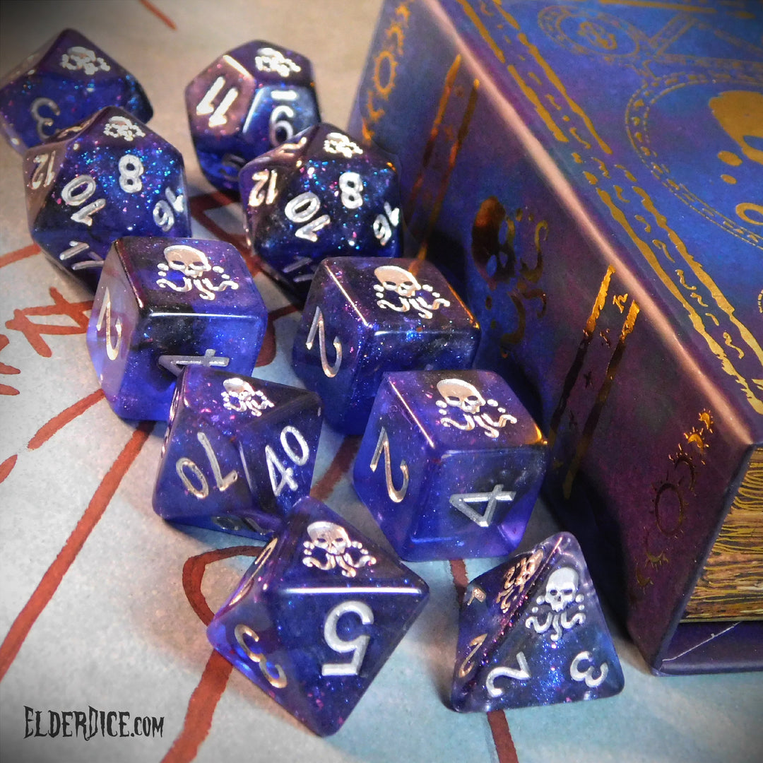 Elder Dice: Seal of Yog-Sothoth - Mythic Cobalt Transcendence Edition