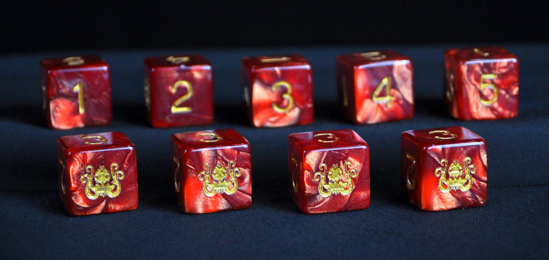 Elder Dice: Red Cthulhu (d6 Tube)