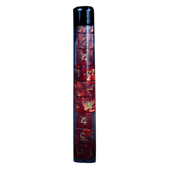 Elder Dice: Red Cthulhu (d6 Tube)