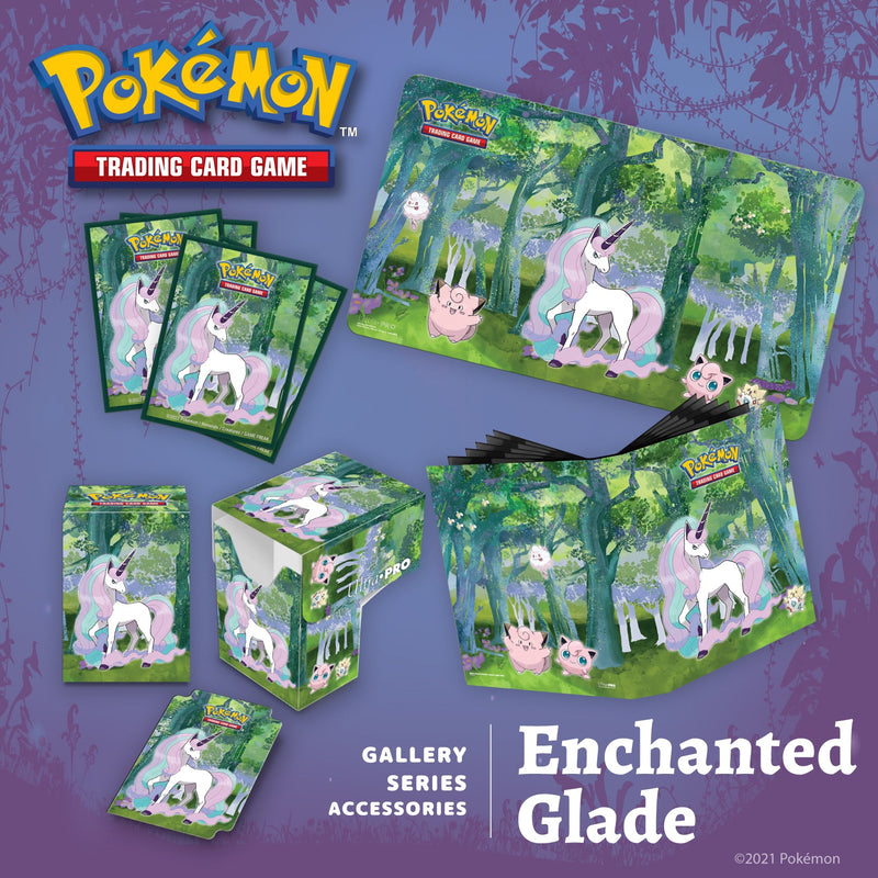 Gallery Series Enchanted Glade Full-View Deck Box for Pokémon (Ultra PRO)