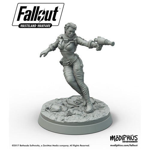 Fallout: Wasteland Warfare - Nuka-Cola Girl miniature