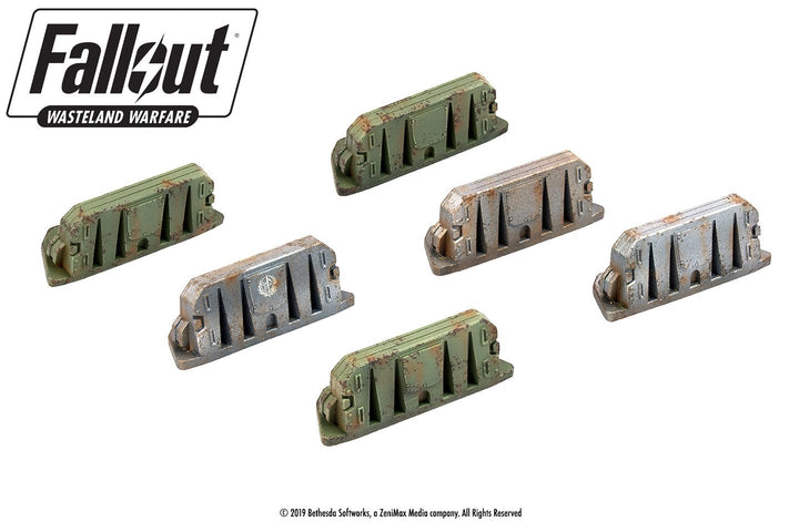 Fallout: Wasteland Warfare - Terrain Expansion: Military Barricades