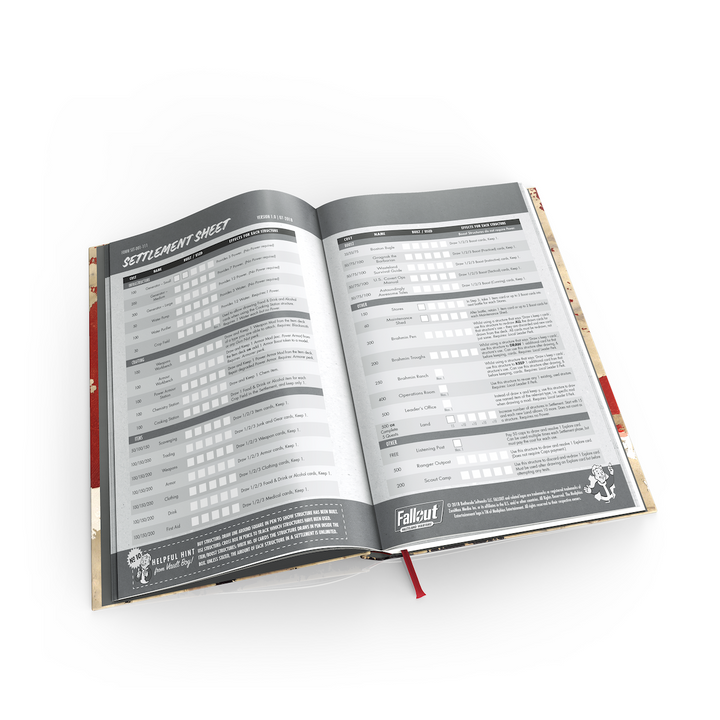 Fallout: Wasteland Warfare - Accessories: Nuka Notebook