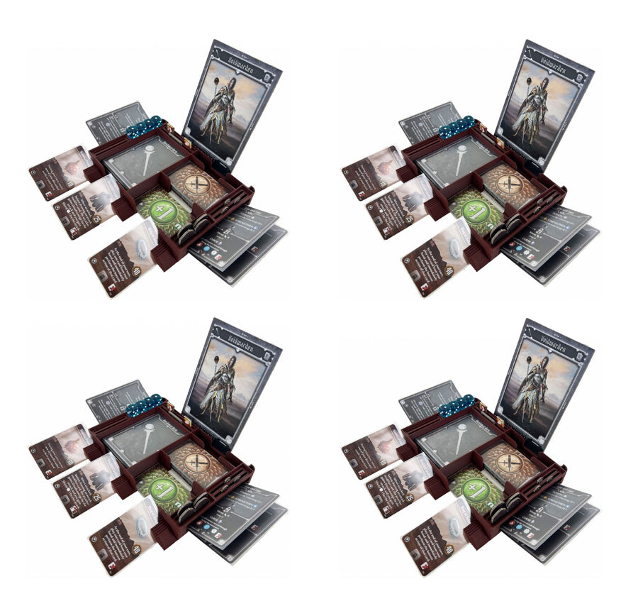 Feldherr Hero Dashboard for Gloomhaven/Frosthaven/Gloomhaven: Jaws of the Lion (4-pack) (3D27Set)