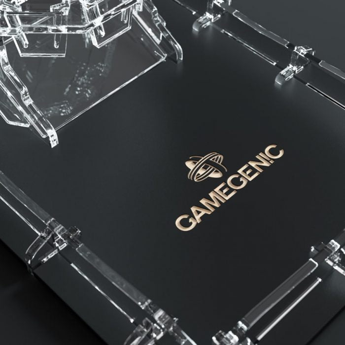 Gamegenic Crystal Twister Dice Tower (clear)