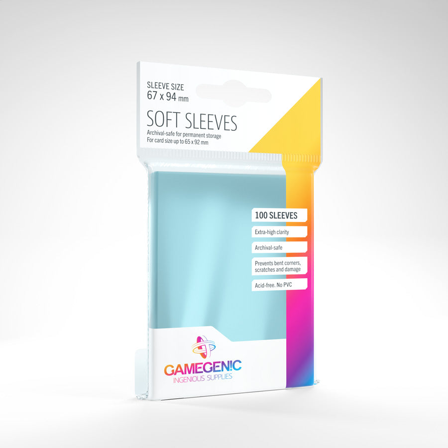 Gamegenic Soft Sleeves 67 x 94 mm