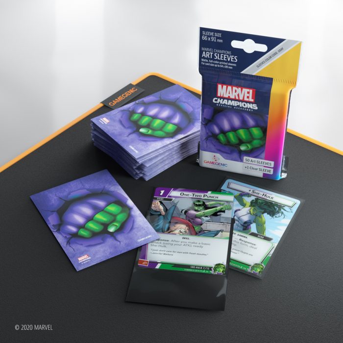 Gamegenic Marvel Champions Art Sleeves - She-Hulk