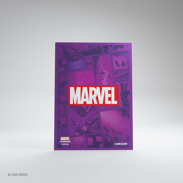 Gamegenic Marvel Champions Art Sleeves - Marvel Purple