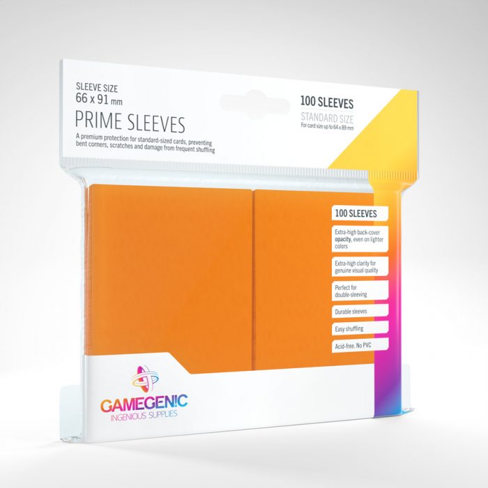 Gamegenic Prime Sleeves (orange)