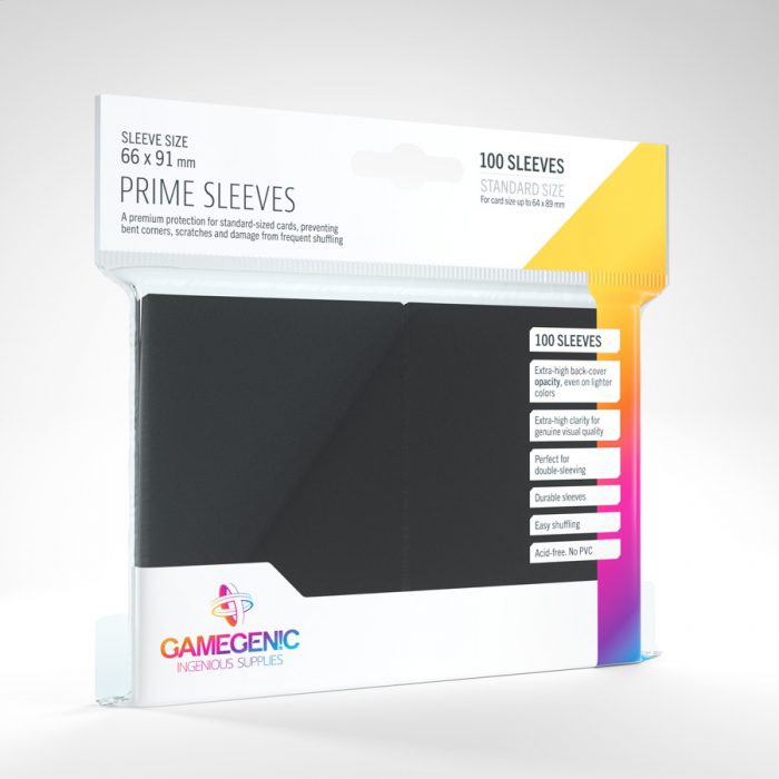 Gamegenic Prime Sleeves (black)