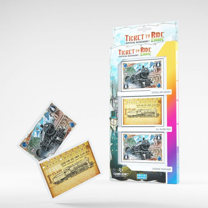 Ticket to Ride® Europe Art Sleeves (europe)