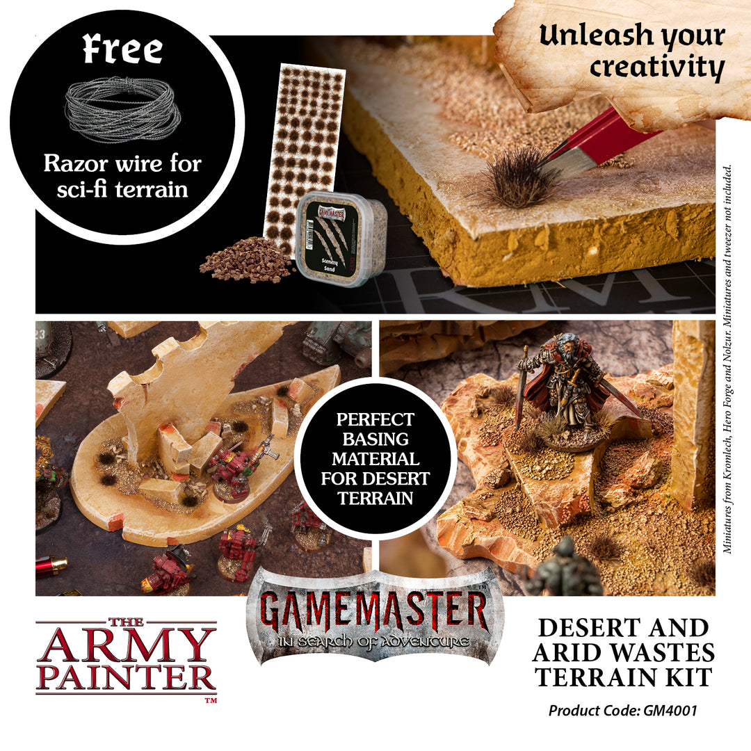 GameMaster: Desert & Arid Wastes Terrain Kit (The Army Painter) (GM4001)