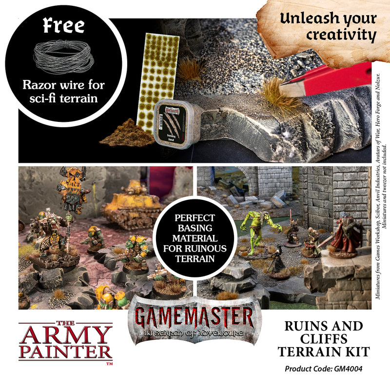 GameMaster: Ruins & Cliffs Terrain Kit (The Army Painter) (GM4004)