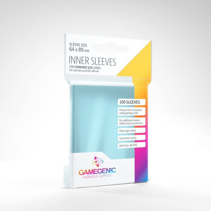 Gamegenic Inner Sleeves (clear)