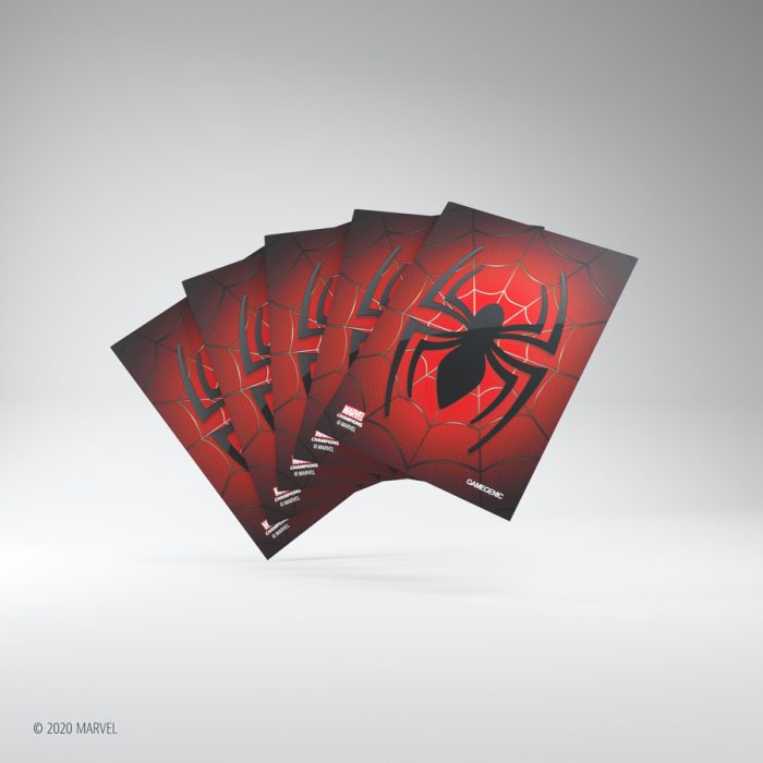 Gamegenic Marvel Champions Art Sleeves - Spider-Man
