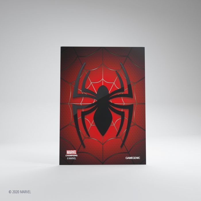 Gamegenic Marvel Champions Art Sleeves - Spider-Man