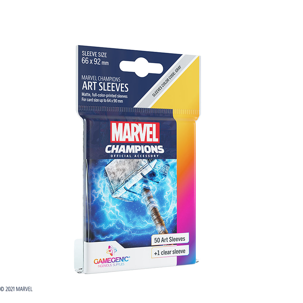 Gamegenic Marvel Champions Art Sleeves - Thor