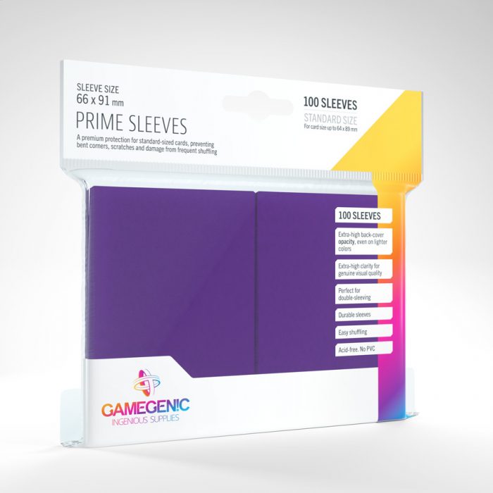 Gamegenic Prime Sleeves (purple)