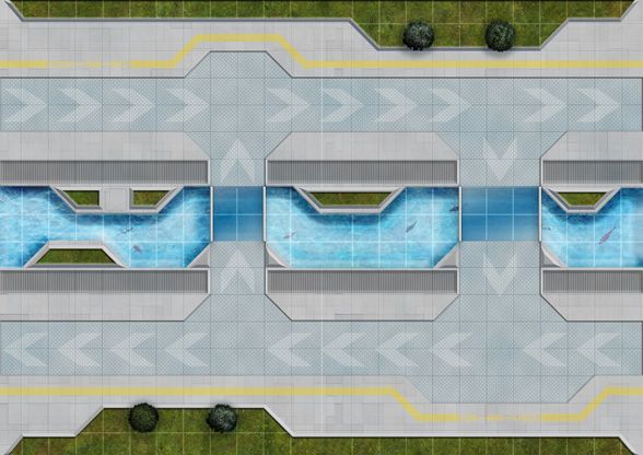 Giant Book of Sci-Fi Battle Mats (A3)