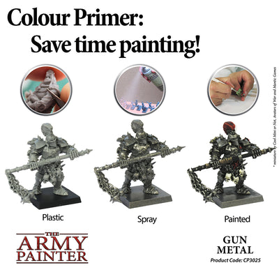Colour Primers - Gun Metal (The Army Painter) (CP3025)
